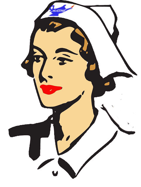 Sketch of a nurse